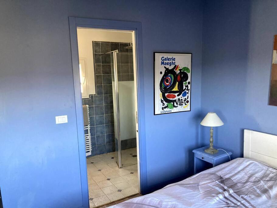 Appartement Agreable Chambre D'Hotes Avec Vue Sur Les Collines à La Colle-sur-Loup Extérieur photo
