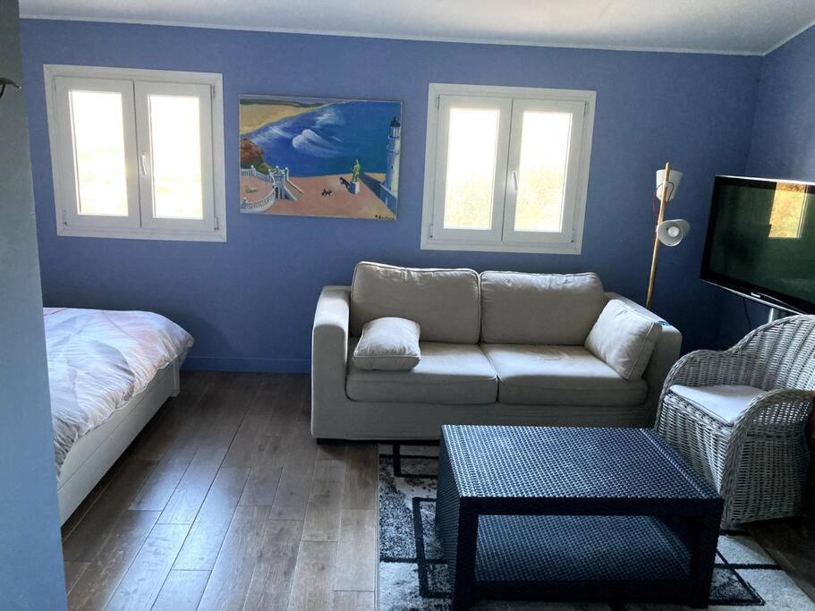 Appartement Agreable Chambre D'Hotes Avec Vue Sur Les Collines à La Colle-sur-Loup Extérieur photo