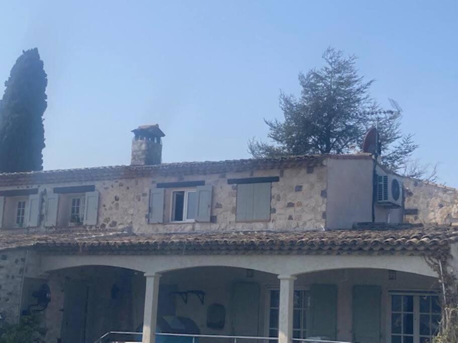Appartement Agreable Chambre D'Hotes Avec Vue Sur Les Collines à La Colle-sur-Loup Extérieur photo